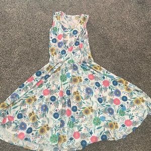 Dot dot smile floral swing dress size 8/10
